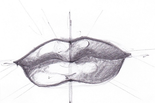 How To Draw Lips Step-By-Step (Drawing Lips In Front View)