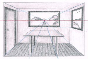 Linear Perspective Drawing Lesson Series [6 of 6] – One Point ...