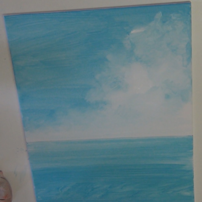 Painting A Beach Scene In Acrylic 3
