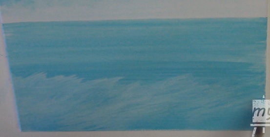 Painting A Beach Scene In Acrylic 4