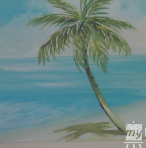 Painting A Beach Scene In Acrylic Refining 3