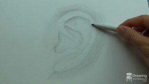 How To Draw An Ear | My Drawing Tutorials