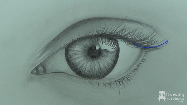 Graphite and Charcoal Art Instructions|Drawing an Eye