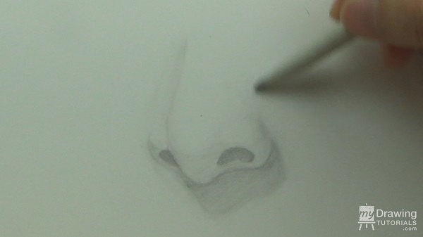 Nose Drawing 9