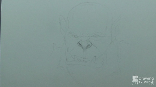 Orc Drawing 3