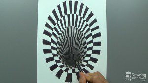 How To Draw A 3D Hole Optical Illusion | My Drawing Tutorials