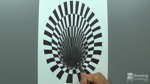 how to draw illusion art