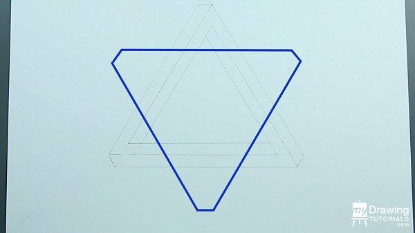 Drawing Impossible Star of David 7