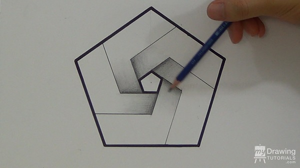Impossible Pentagon Drawing 27