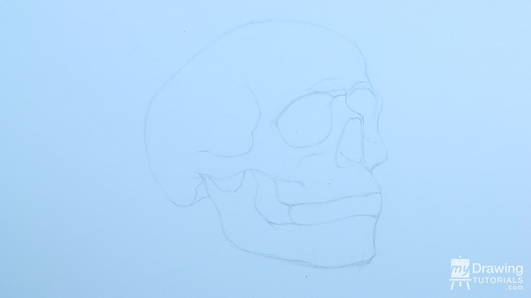 Skull Drawing 11