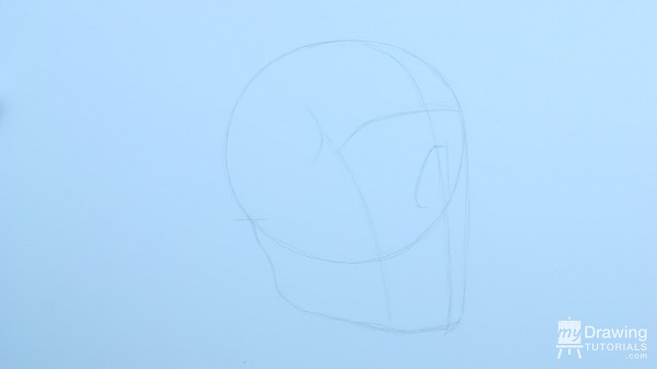Skull Drawing 6