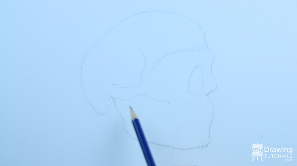 Skull Drawing 9