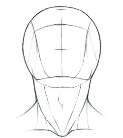 How To Draw A Head Looking Up Step By Step